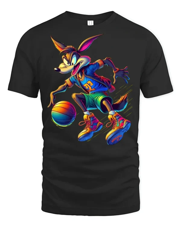 Street Dunk Trickster T-Shirt - black t-shirt on white background